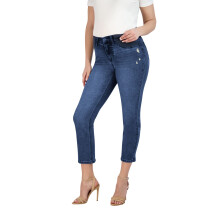 Savi Parker Maternity Jeans for Women - Straight Leg - Elastic High Wa