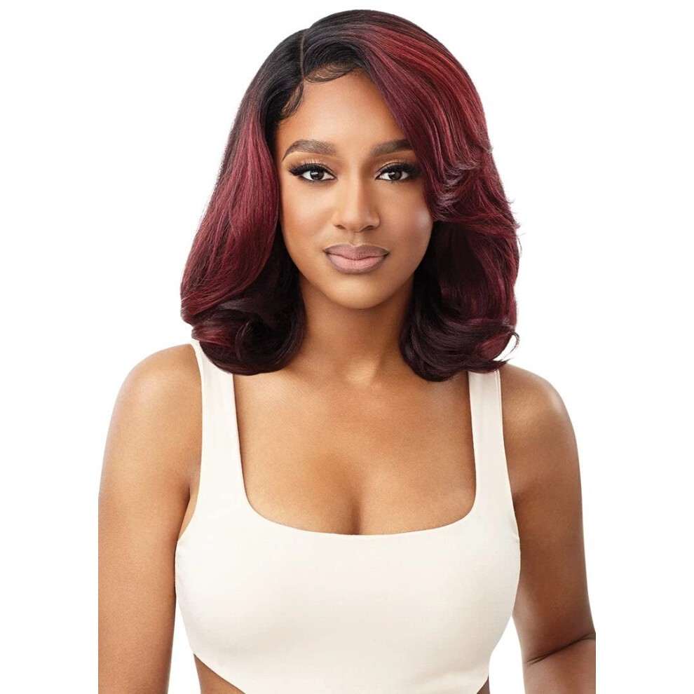 Outre Unisex Synthetic Melted Hairline Hd Lace Front Wig - Kalani (Color:613)