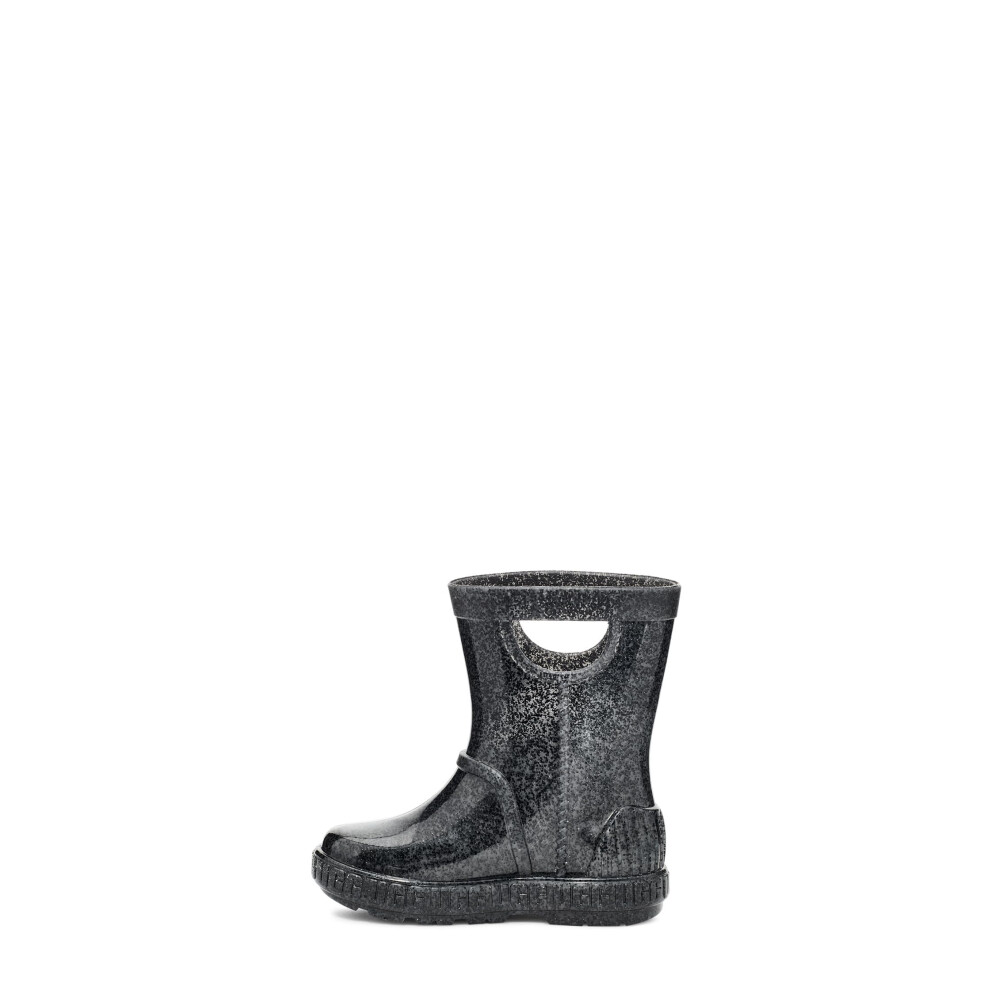 UGG Unisex-Child Drizlita Glitter Boot  Glitter Black  5 Big Kid