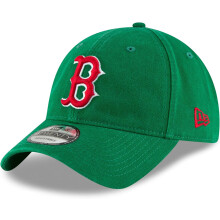 New Era MLB Core Classic 9TWENTY Verstelbare Pet One Size Fits All (Boston Red Sox Kelly Groen)