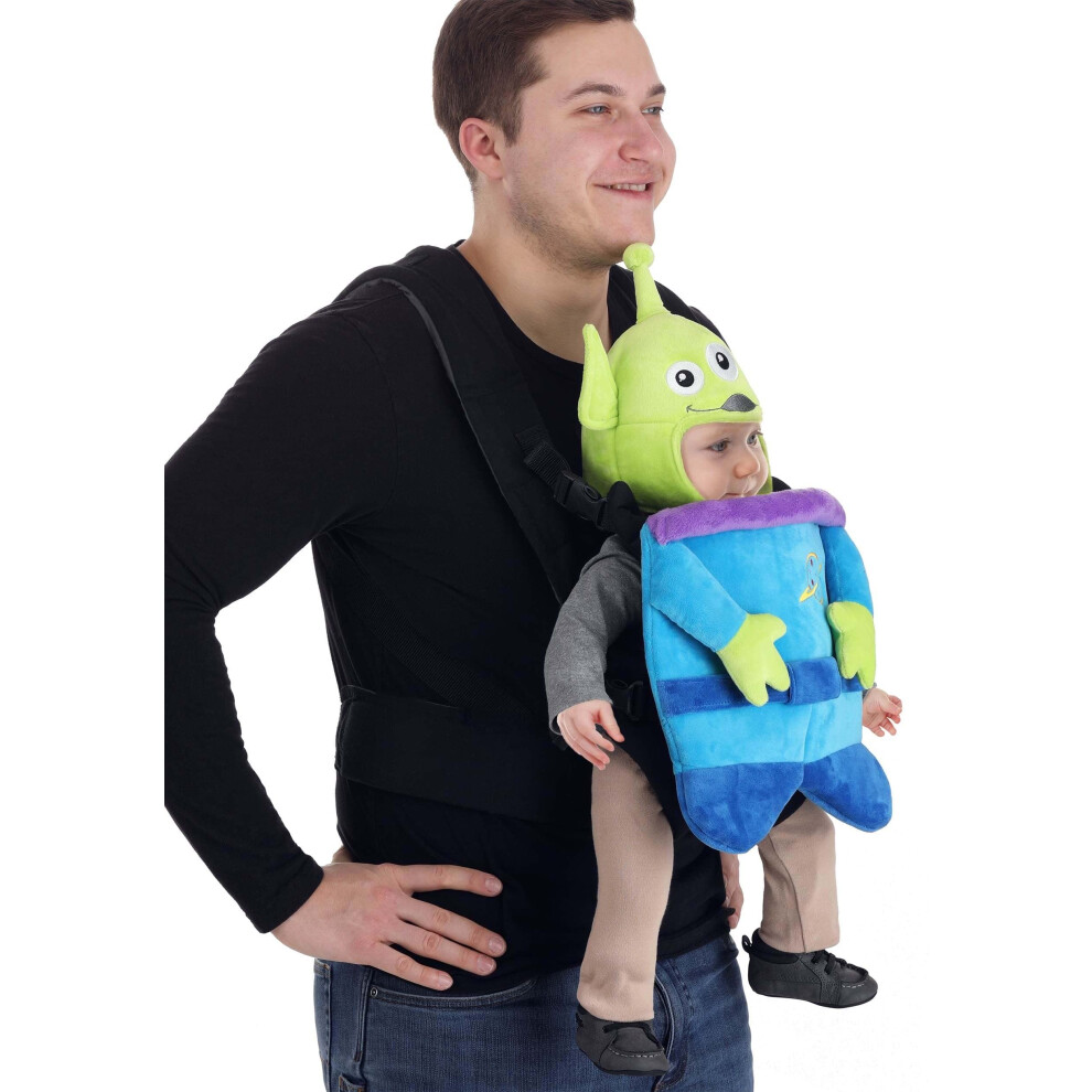 Photos - Fancy Dress Disney Toy Story Little Alien Space Men Baby Carrier Cover Costume Infant Halloween Costume Character Standard Multicolor No