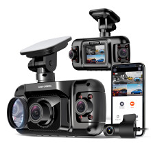 RexingUSA R4-4 Channel Dash Cam W/All Around 1080p Resolution  Wi-Fi  GPS  IR Night Vision  Parking Mode  Collision Detection  Type-C Port