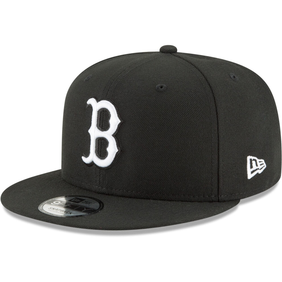 New Era Mlb 9Fifty Adjustable Snapback Hat Cap One Size Fits All Boston Red Sox Black