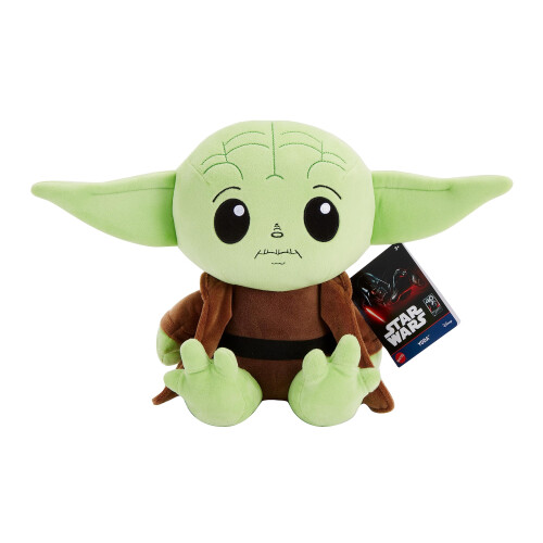 Mattel Star Wars Return do Jedi Plush Toy Snug Club Yoda Soft Character Doll 40th Anniversary Aprox. 7 polegadas