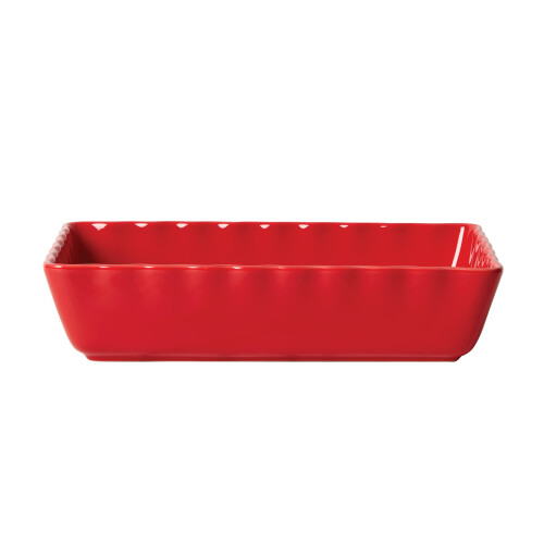 Kate Spade New York Make It Pop Rectangle Baking Dish  one size  Red 1