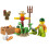 LEGO LEGO City Farm Combo Pack: Κήπος και Σκιάχτρο Polybag (30590) και Καφέ Κότα 1