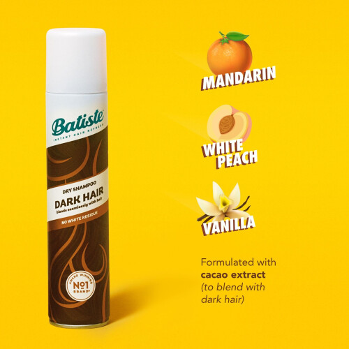 Batiste Dry Shampoo Dark 162g/5.71 oz. 2