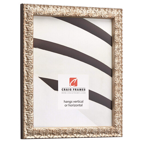 Craig Frames Versailles  17x23 Picture Frame  Ornate Silver 2