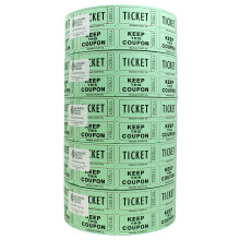 INDIANA TICKET CO 10 000 gr ne fortlaufend nummerierte Tombola-Lose