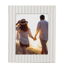 Lenox French Perle Scallop 8X10 Frame 1 Count White