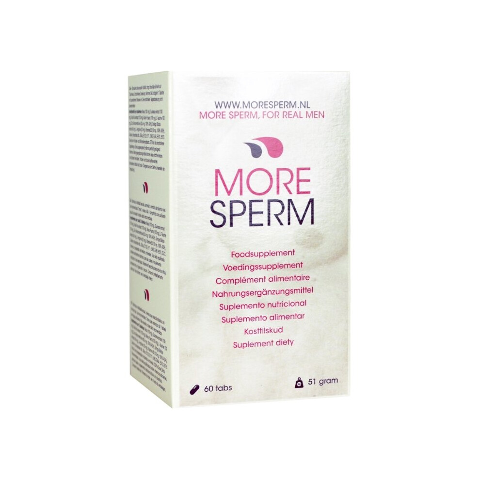 Morningstar - Plastic Head Uk More Sperm Production Tablets (60 Pack)