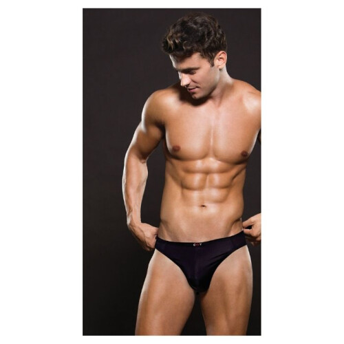 ENVY Envy MICROFIBER THONG Black M/L