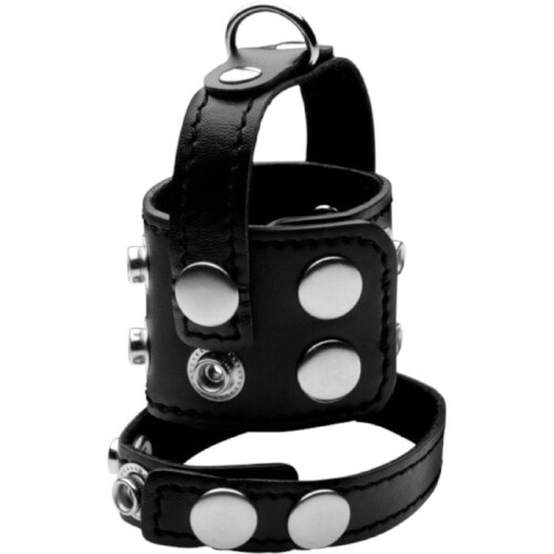 Strict Cock Strap And Ball Stretcher