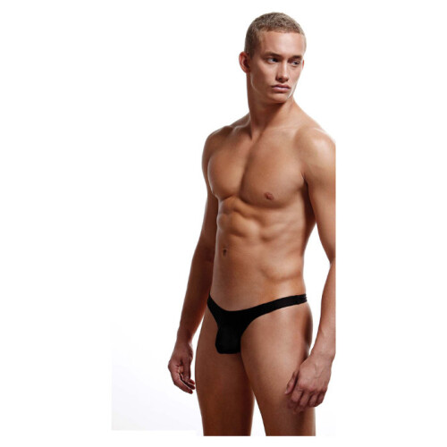 ENVY Envy Low Rise Thong  Black S/M