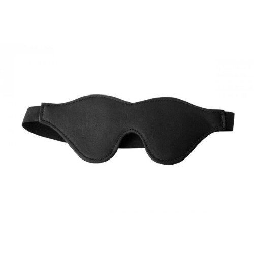 Black Fleece Lined Blindfold 1