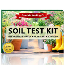 Soil Test Kit 140 Test 2024 Updated Testing PH Ammonia Nitrogen Phosphorus and Potassium  Tester for Your Vegetable Garden L