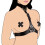 Strict Female Chest Harness Black M/L 3