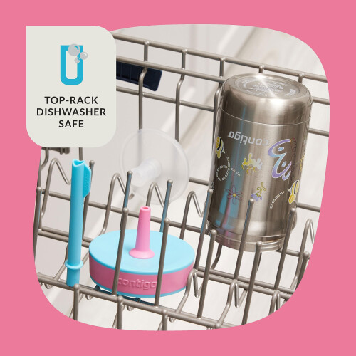 Contigo Contigo Leighton Ποτήρι|Μπουκάλια Νερού, 12 oz, Φράουλα/Αζαλέα 2