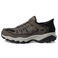 Skechers Herr Afterburn M. Fit Ridgeburn Hands Free Slip-in Loafer, Brun, 9 X-Bred