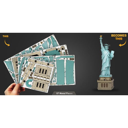 Μοντέλο 3D Μεταλλικού Μοντέλου Statue of Liberty Premium Series 1