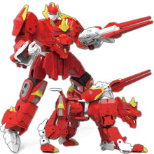 Wenbeier Animal Transformando Rob Brinquedos Kirin Figura de ao para crianas Rob de deformao de 10 polegadas para meninos e meninas de 6 a