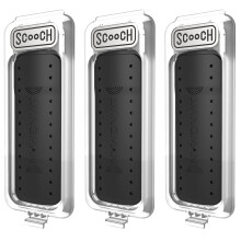 SCOOCH Wymiana Kopiaca dla Wingman Cose [Quick Release Kickstand] Wystawna czesc kick-wyprzedaz dla Scooch Wingman Case (Clear) 3-pakowy