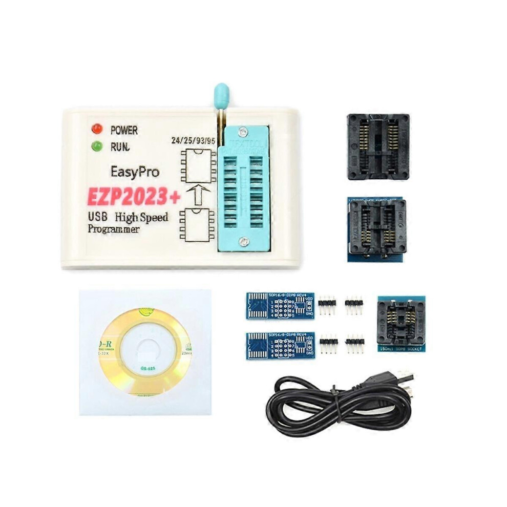 Ezp2023 High-Speed Spi Flash Programmer Ezp2023 Support 24/25/93/95 Eeprom Bios 25T80 Burning Offli 5415817217919