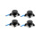4PCS Replacement Joystick for Switch 3D Joystick Analog Thumb Stick for Switch Lite Joycon Game Con 1