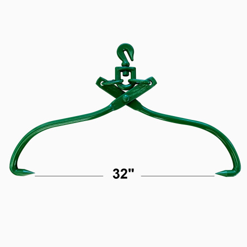 Timber Claw Hook, 32 in - Σφιγκτήρας Ξύλου Heavy Duty, Τσιμπίδα Ξύλου 32" Άνοιγμα Σιαγόνας 2
