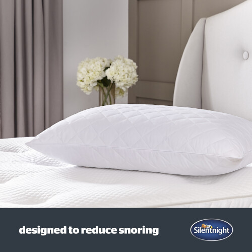 Silentnight Silentnight Luxury Anti Snore 2 Pack Pillows Support Snoring Aid 1