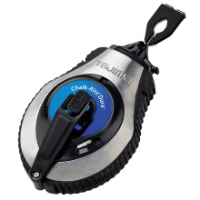 Tajima Chalk Line - Kridt -ritual dura kridtboks med ultra tynd 0,5 mm snaplinie og integreret h?ndtering af h?ndtag - CR402s