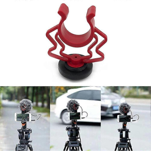 2PCS Universal Microphone Wavy Shock Mount Adapter Plastic Microphone Bracket Mount Replacement for 1