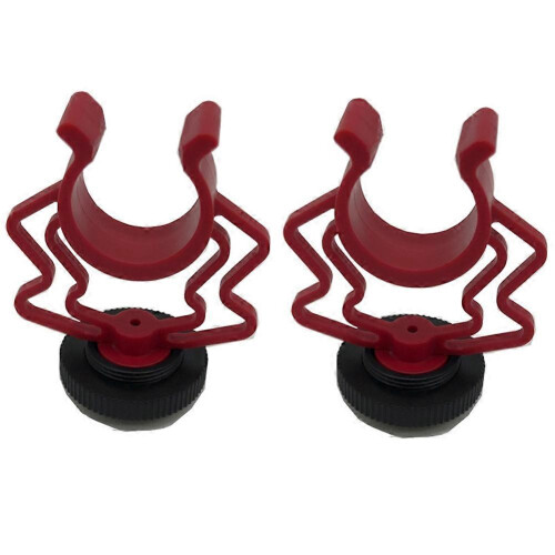 2PCS Universal Microphone Wavy Shock Mount Adapter Plastic Microphone Bracket Mount Replacement for