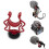 2PCS Universal Microphone Wavy Shock Mount Adapter Plastic Microphone Bracket Mount Replacement for 5