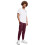 Under Armour Herr Rival Fleece Joggers, (609) Maroon / Vit, Medium 3