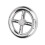 6 Inch Round Fire Pit Burner Ring for Natural Gas & Propane Fire Pit Fireplace Fire Pit Burner for 3