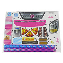 Barbie Varaosat Camper-leikkisetti - FBR34 ~ Varatarrat / -tarrat ~ Setti B