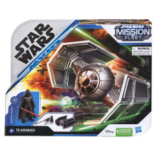 STAR WARS Mission Fleet Darth Vader TIE Geavanceerd speelgoedvoertuig en actie