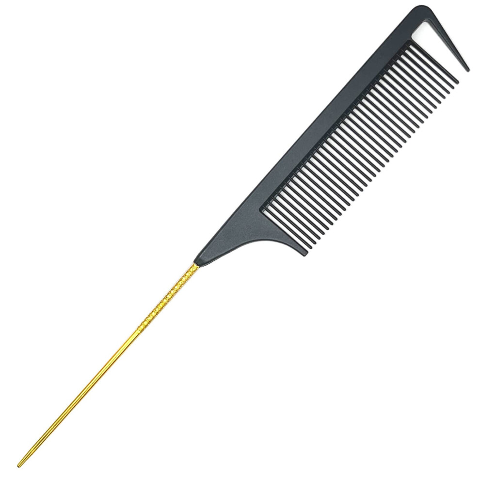 Peigne Queue De Rat Lltgmv 9,3'' Pour Coiffeur Peigne De S Paration Pour Tressage-image
