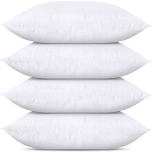 Utopia Bedding Throw Pillows (Set of 4 White) 14 x 22 Inches Pillows for Sofa Bed and Couch Decorative Stuffer Pillows