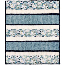 Minky Crazy 8 Blissful Bouquet Cuddle Kit Quilt Kit Shannon Fabrics