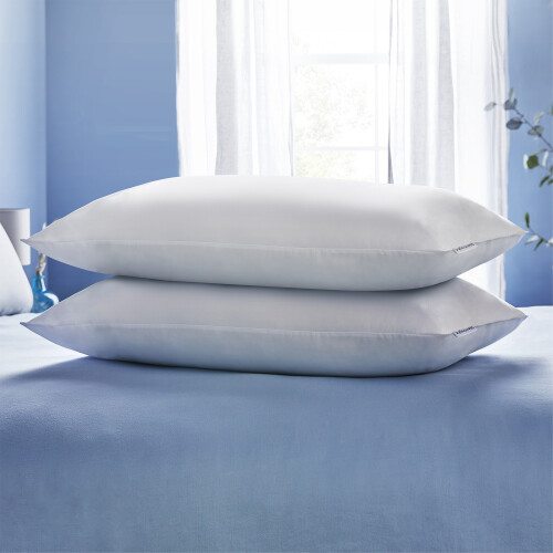 Silentnight Silentnight Anti Snore 2 Pack Pillows Snoring Aids Soft Medium Support