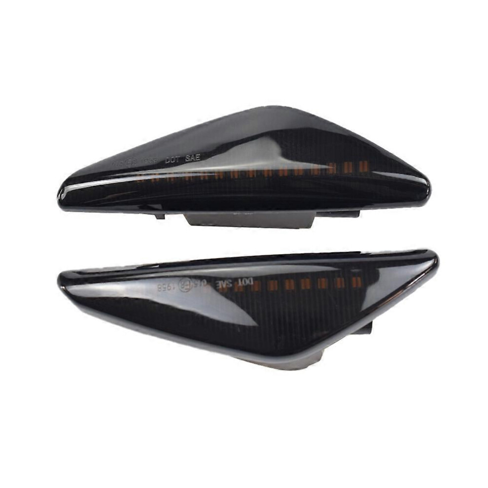 2Pcs Smoked Car Dynamic Led Side Marker Turn Signal For- X3 F25 X5 E70 X6 E71 E72 2008- Light 5415817218442