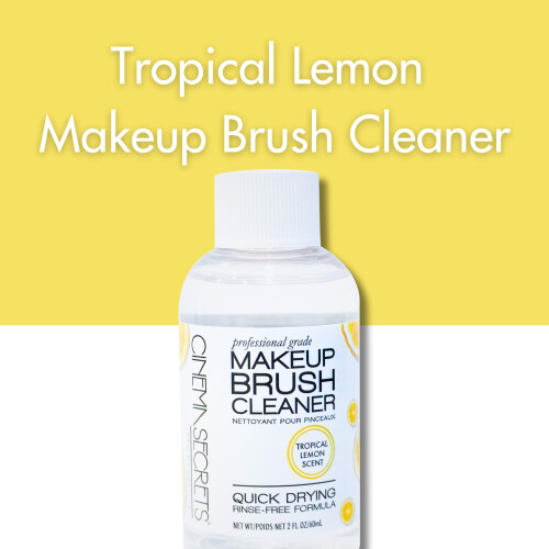 Cinema Secrets Professional Makeup Brush Cleaner Kit  2 fl oz  Lemon 1