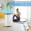 Casart Smart Dehumidifier Home 50L/Day WiFi Enabled Dehumidifier w/4Modes-White 5