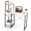 Casart Home Office Desk Computer Desk PC Laptop Workstation-White 1