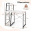 Casart Home Office Desk Computer Desk PC Laptop Workstation-White 2