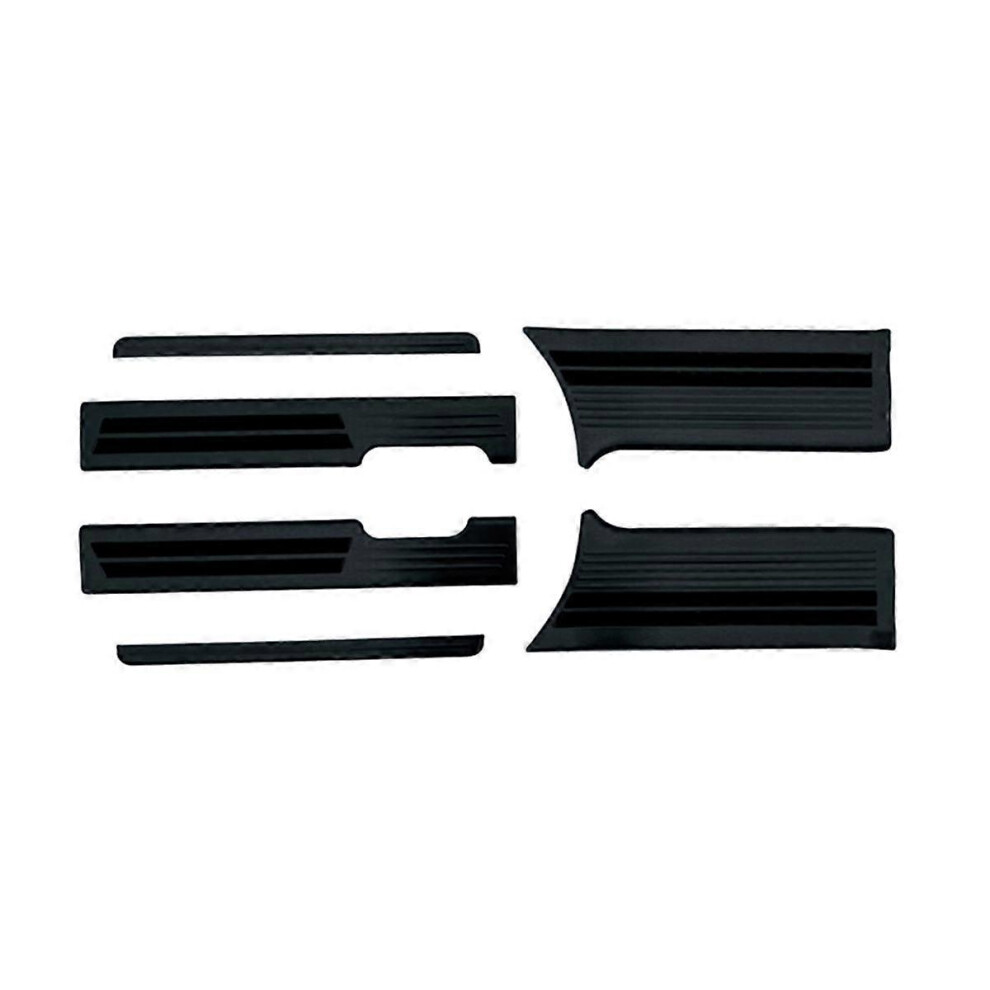 Car Stainless Steel Door Sill Scuff Plate Welcome Foot Pedal For Spacia/Spacia Custom Mk54s Mk94s 2024 Black 5415817218664