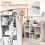 Casart 6-Cube Bookshelf Modern Cubby Bookcase with Back Guardrail 5