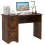 Casart Computer Desk Home Office Writing Study Desk with 2 Drawers-Brown 1